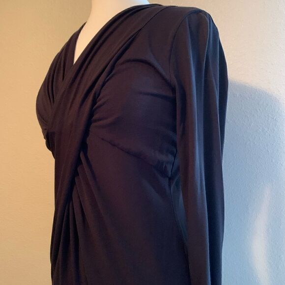 Jones New York v neck wrap blouse - Picture 2 of 3